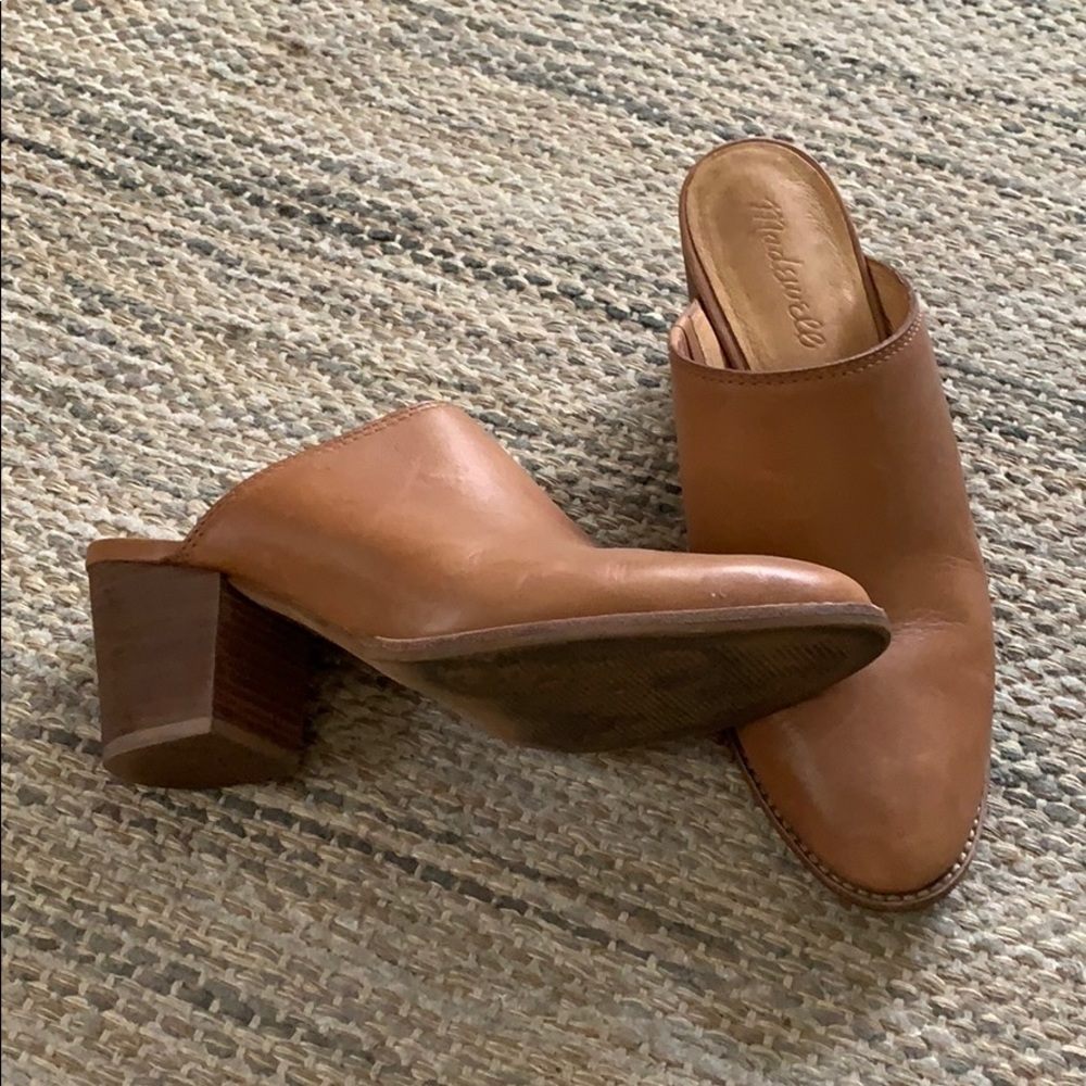 Madewell heeled mules